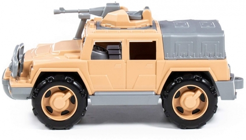 Jucarie Jeep militar de aparare cu mitraliera 63540 Polesie