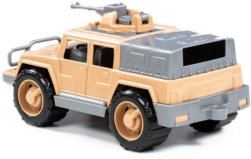Jucarie Jeep militar de aparare cu mitraliera 63540 Polesie