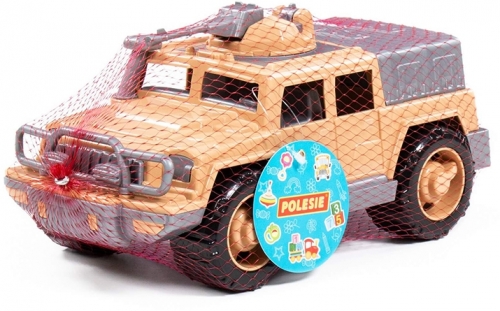 Jucarie Jeep militar de aparare cu mitraliera 63540 Polesie