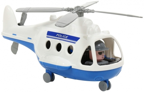 Elicopter de politie Alpha 72405, 29 cm, Polesie