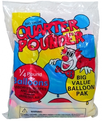 Baloane multicolore, 2.8 g, 100 buc/set