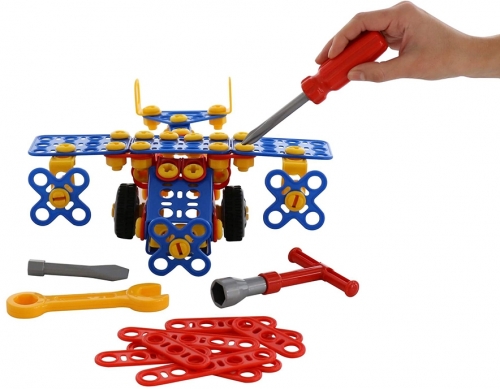 Avion de asamblat 55019 144 Piese Polesie