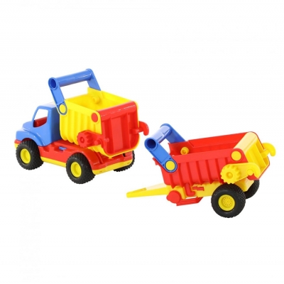 Basculanta cu remorca, 50 cm, 0360 ConsTruck Wader Polesie