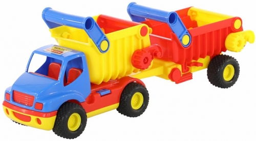 Basculanta cu remorca, 50 cm, 0360 ConsTruck Wader Polesie