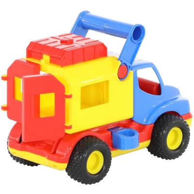 Jucarie Camion cu duba 0544, ConsTruck Wader Polesie