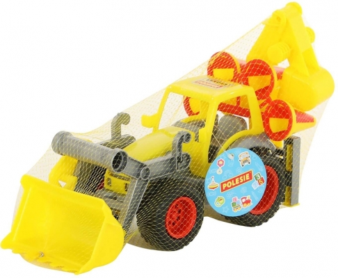 Excavator cu incarcator 377 ConsTruck Wader Polesie