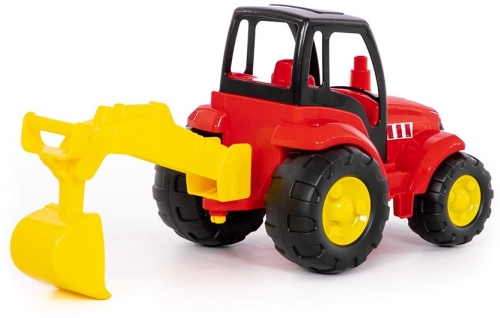 Jucarie Tractor-excavator 0568 Champion Polesie