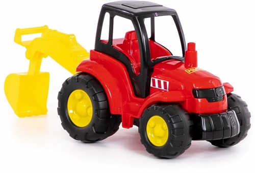 Jucarie Tractor-excavator 0568 Champion Polesie