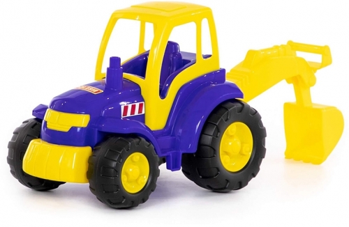 Jucarie Tractor-excavator 0568 Champion Polesie