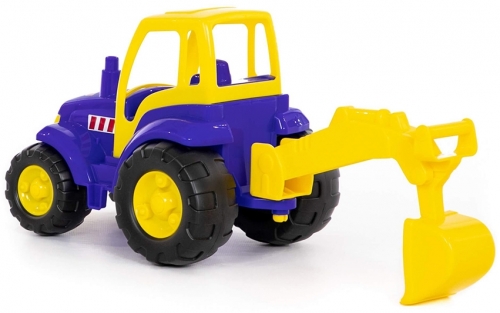 Jucarie Tractor-excavator 0568 Champion Polesie