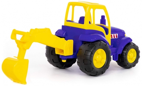 Jucarie Tractor-excavator 0568 Champion Polesie