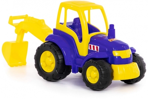 Jucarie Tractor-excavator 0568 Champion Polesie