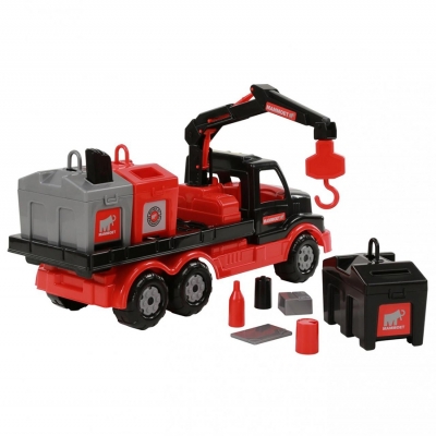 Camion salubrizare 47 cm + pubele 68507 Mammoet Polesie