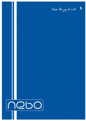 Caiet matematica, A4, 60 file, coperta PP, diverse culori, Nebo