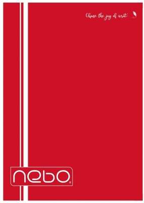 Caiet matematica, A4, 60 file, coperta PP, diverse culori, Nebo