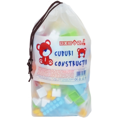 Cuburi constructii, ambalaj mic, 160 piese