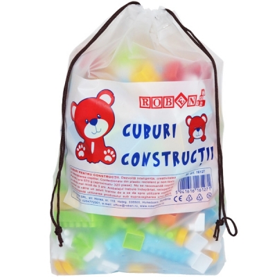 Cuburi constructii, ambalaj mare, 320 piese