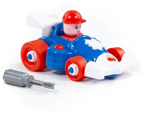 Masina Formula 1 F1 demontabila cu pilot 77127 Polesie