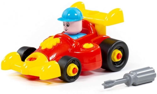 Masina Formula 1 F1 demontabila cu pilot 77127 Polesie