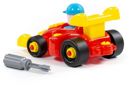 Masina Formula 1 F1 demontabila cu pilot 77127 Polesie