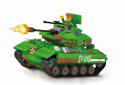 Joc constructie, My Army, Tanc, 253 piese Blocki