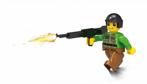 Joc constructie, My Army, Tanc, 253 piese Blocki