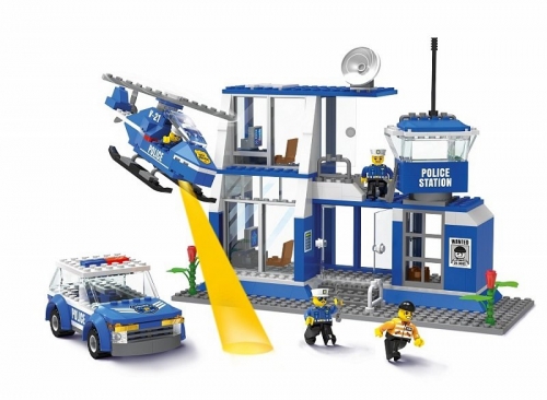 Joc constructie, My Police, Statie politie, 347 piese Blocki