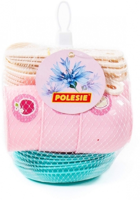 Set cescute si tacamuri 80349 Jiffy, 30 piese/set, Polesie 