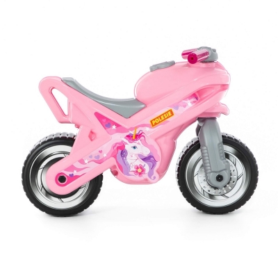 Motocicleta fara pedale 80608 MX-ON, culoare roz, Polesie