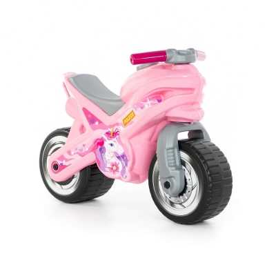 Motocicleta fara pedale 80608 MX-ON, culoare roz, Polesie