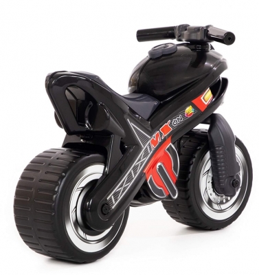 Motocicleta fara pedale MX-ON 80615, culoare negru, Polesie