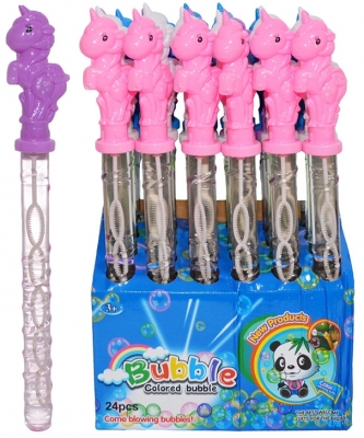 Tub baloane de sapun cu capac unicorn, diverse culori