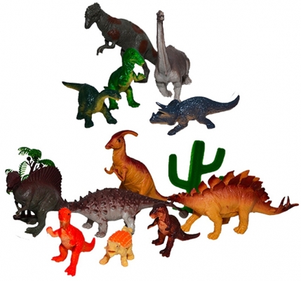 Set de joaca Dinozauri, 12 buc/set