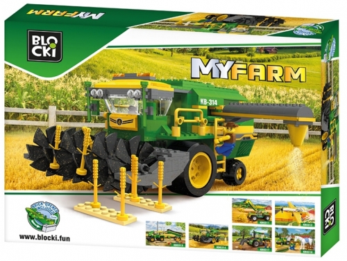 Joc constructie Combina agricola, Blocki