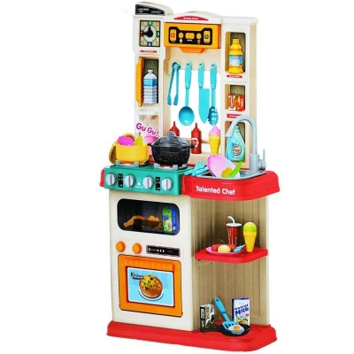 Set de joaca Bucatarie cu baterii, pentru fete