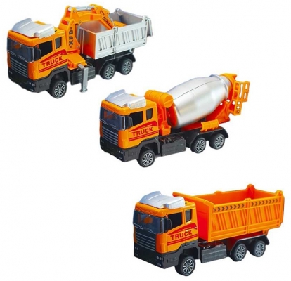 Jucarie Camion Constructii, din metal
