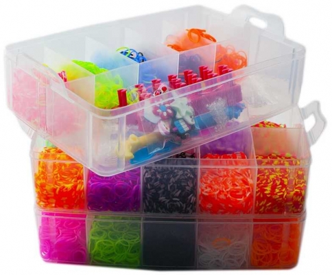 Set creativ de elastice pentru bratari, 9000 piese 