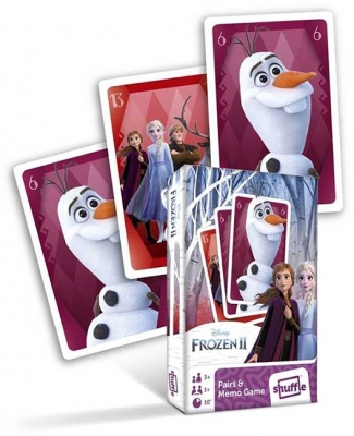 Carti de joc Frozen, 2 in 1, Cartamundi 