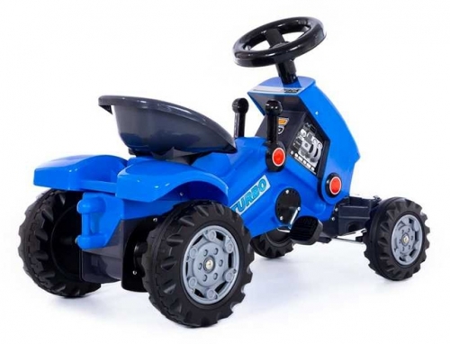 Tractor Turbo 2 cu pedale, 54 cm, Polesie