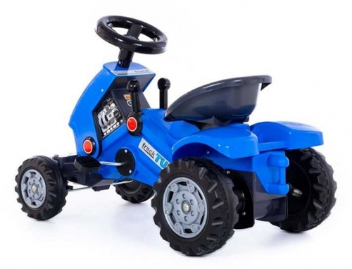 Tractor Turbo 2 cu pedale, 54 cm, Polesie