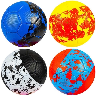 Minge de fotbal PU, numar 5, diverse culori si modele