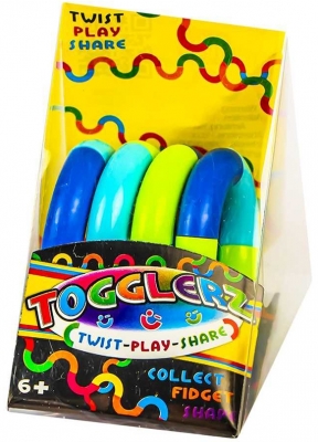 Jucarie senzoriala antistres, Fidget Twist, diverse culori si modele