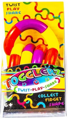 Jucarie senzoriala antistres, Fidget Twist, diverse culori si modele
