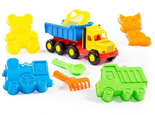 Camion Favorite cu accesorii nisip, 30 cm Polesie