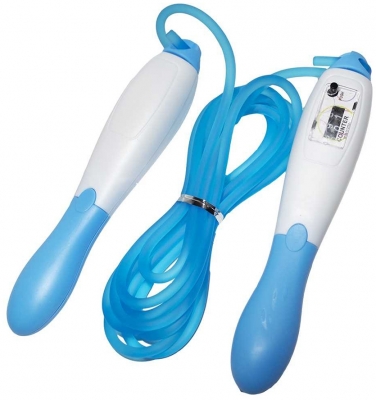Coarda pentru sarit, maner plastic, cu contorizare sarituri