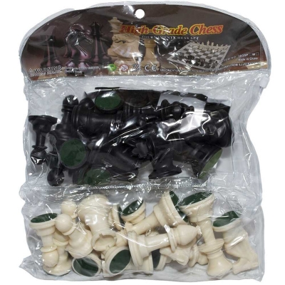 Sah cu tabla de joc, in punga 