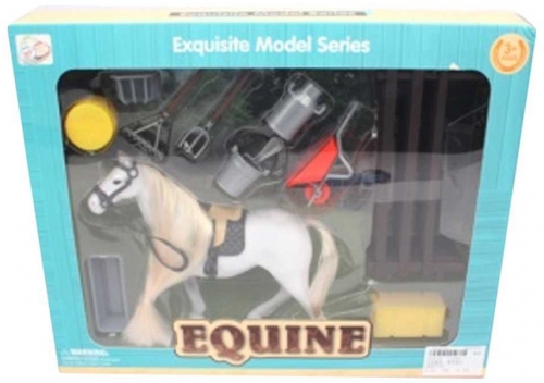 Figurina calut cu accesorii Equine