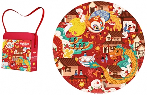 Puzzle in gentuta, model Festival Chinezesc 