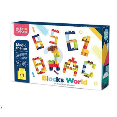 Joc constructii, 30 piese maxi 