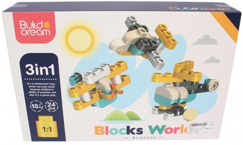 Joc constructii, 24 piese maxi 